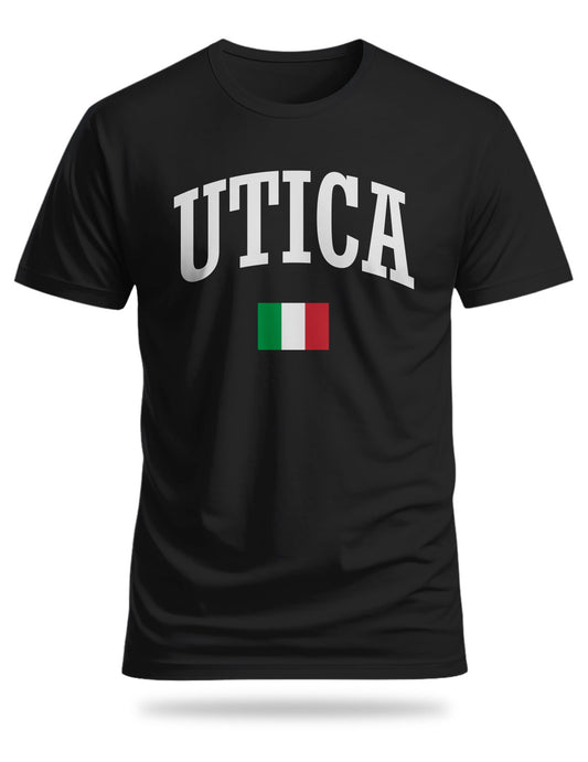 Utica Italian Flag Tee